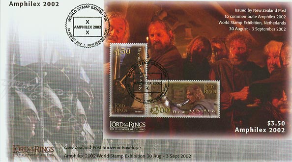 AMPHILEX 2002 Stamp Exhibition Souvenir Cover