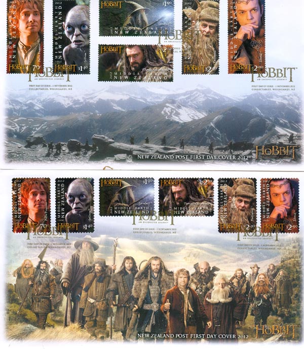 The Hobbit: An Unexpected Journey First Day Covers