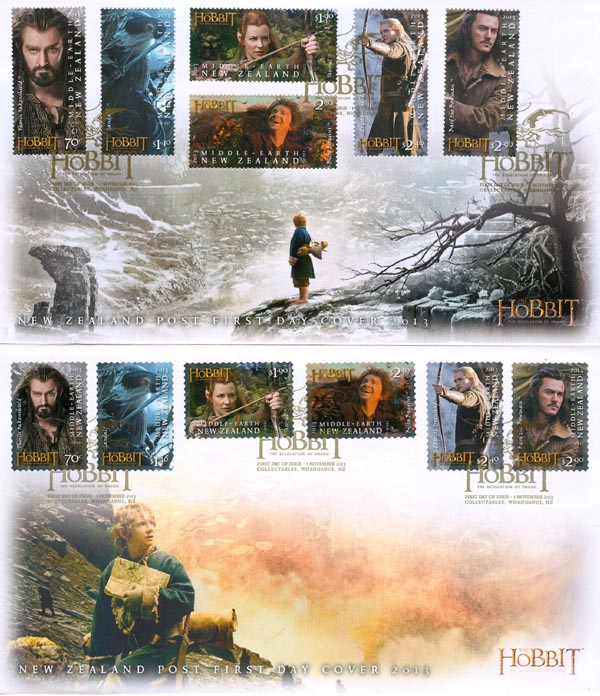 The Hobbit: The Desolation of Smaug First Day Covers