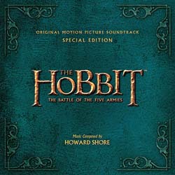 The Hobbit: The Battle of the Five Armies SE CD front cover